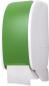 Preview: Toilettenpapierspender weiss/grün