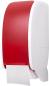 Preview: Toilettenpapierspender weiss/rot