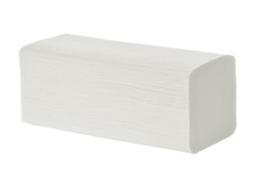 Huchtemeier Falthandtücher V-Falz 2-lagig 25×23 cm Zellulose 3.200 Blatt – Ready4Care Waschraumhygiene