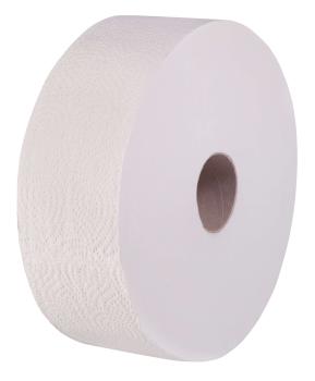 Huchtemeier Jumbo Toilettenpapier Zellstoff 2-lagig 350 m hochweiß Palette 42VE