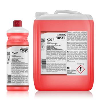 Langguth KO37 4Clean Sanitärreiniger 10 Liter Kanister Kalklöser für Sanitärbereiche