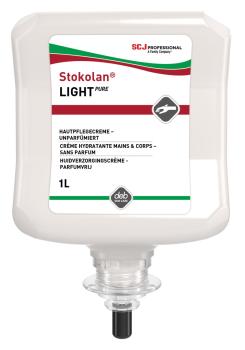 DEB Stokolan Light Pure Handcreme 1l – Parfümfrei, Farbstofffrei, Nicht Fettend – Für Trockene & Beanspruchte Haut DEB Stokolan Light Pure Handcreme 1l – Parfümfrei, Farbstofffrei, Nicht Fettend – Für Trockene & Beanspruchte Haut