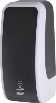 Preview: Seifenspender Sensor für Schaumseife weiß/schwarz