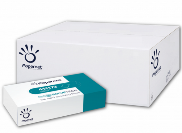 Kosmetiktücher mit 2 Lagen - Material: Zellstoff - Farbe: weiß