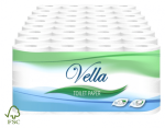 Toilettenpapier 3-lagig 150 Blatt Zellstoff weiß